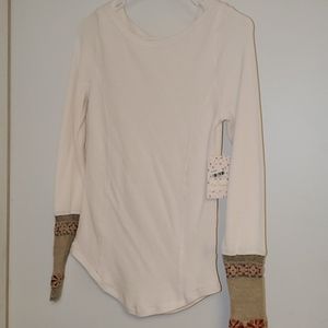 Free People Henley Ivory